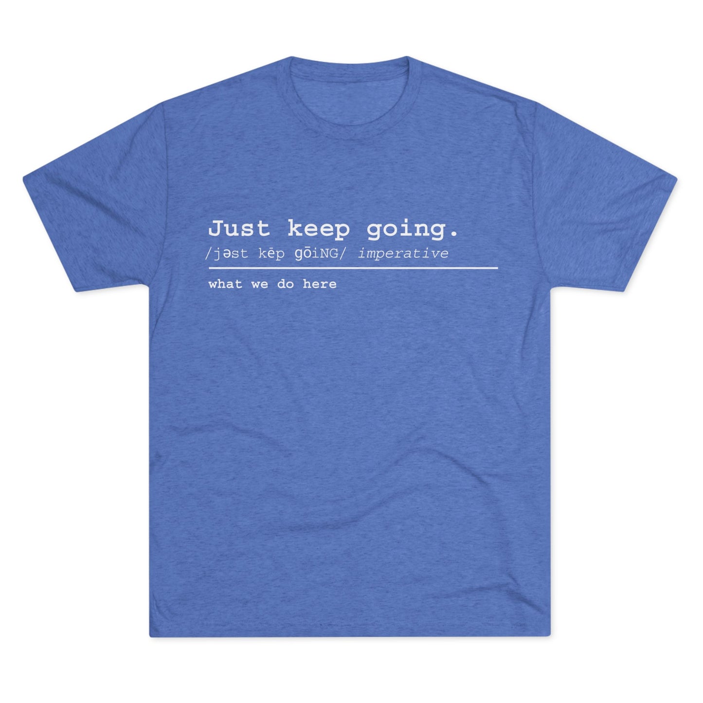 Definition - Unisex Tri-Blend Crew Tee