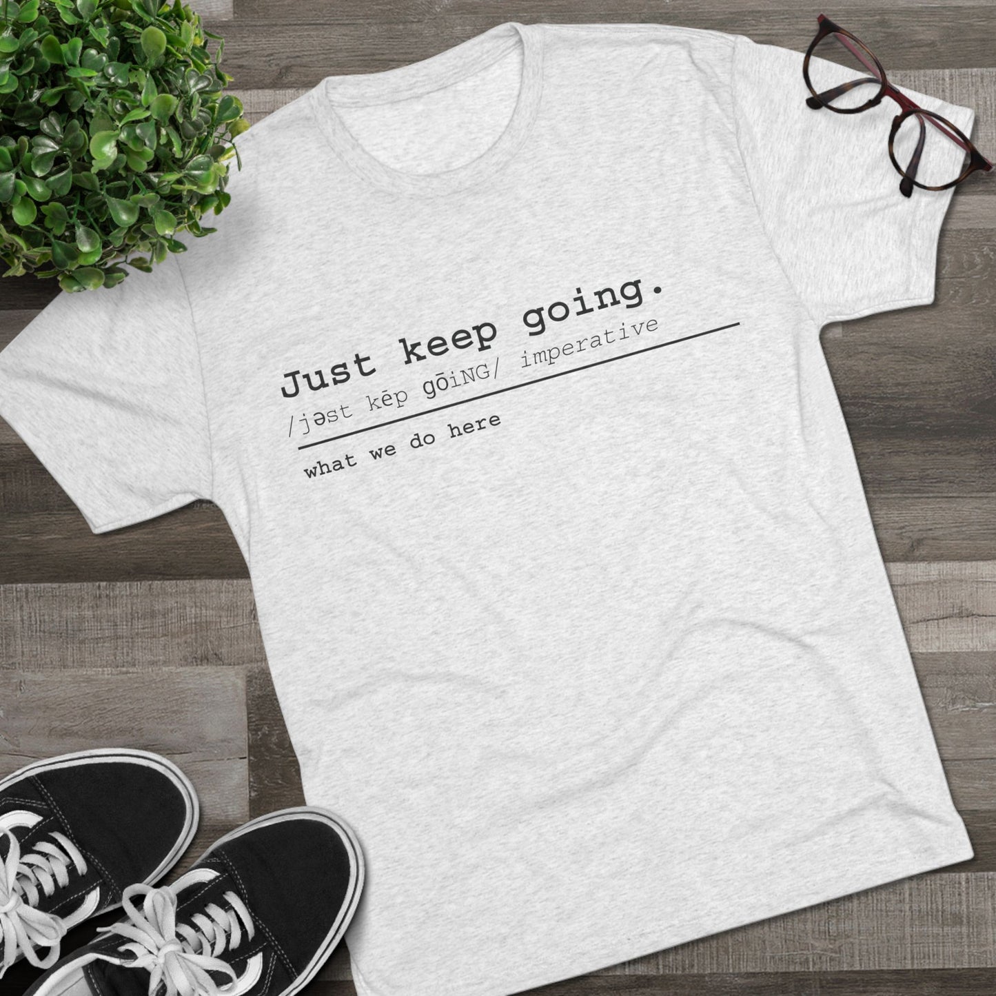 Definition - Unisex Tri-Blend Crew Tee