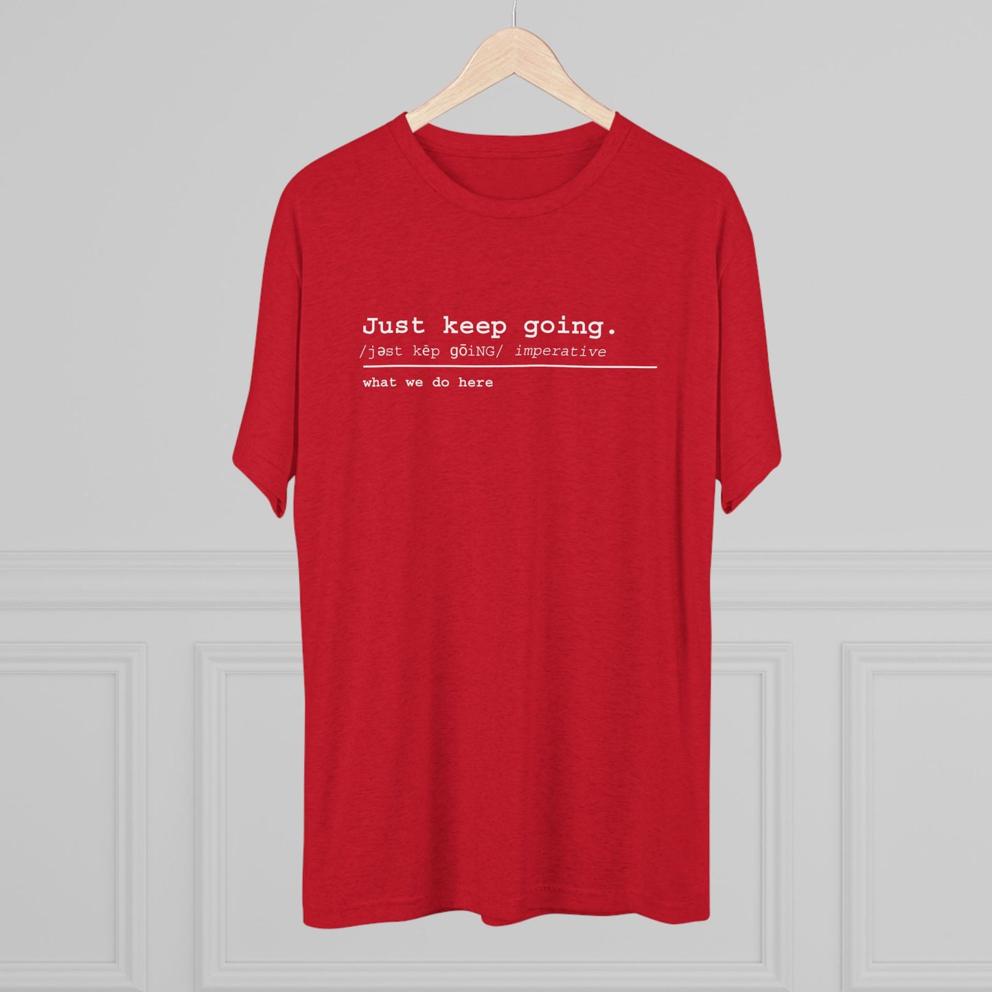 Definition - Unisex Tri-Blend Crew Tee