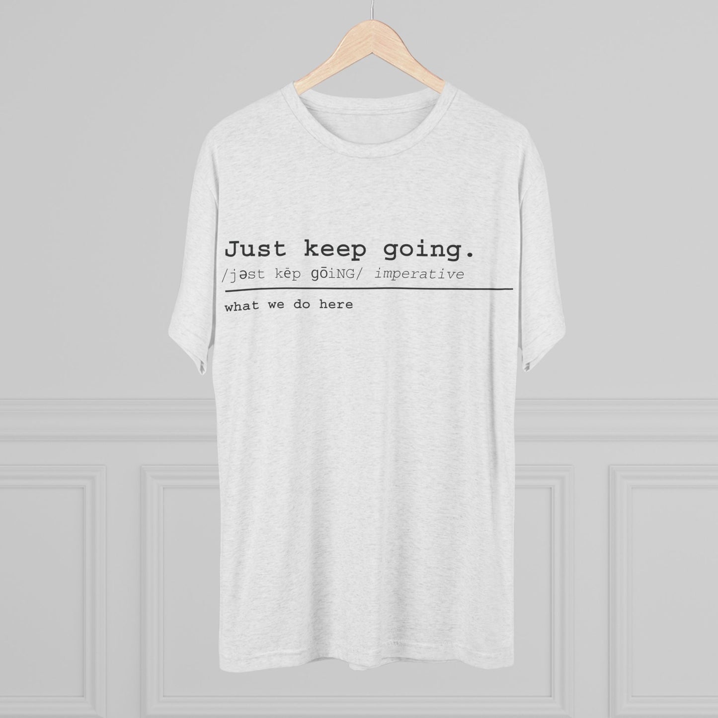 Definition - Unisex Tri-Blend Crew Tee
