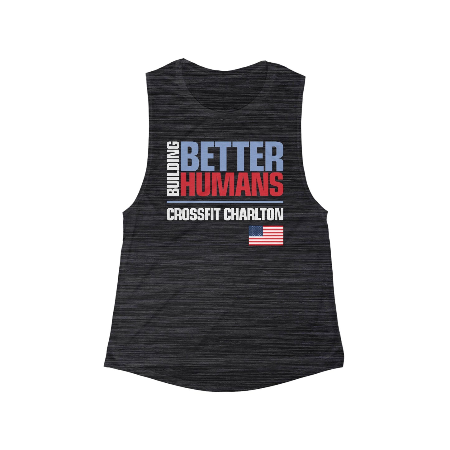 Ladies Flowy Muscle Tank - Building Better Humans