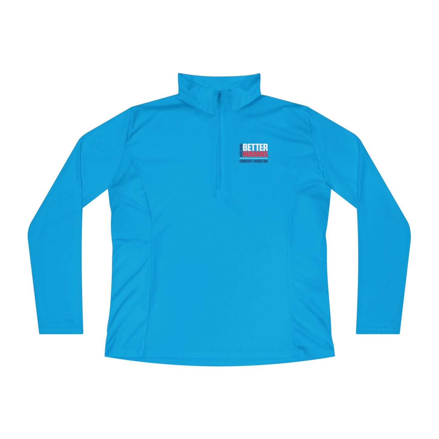 Ladies Quarter-Zip - Building Better Humans
