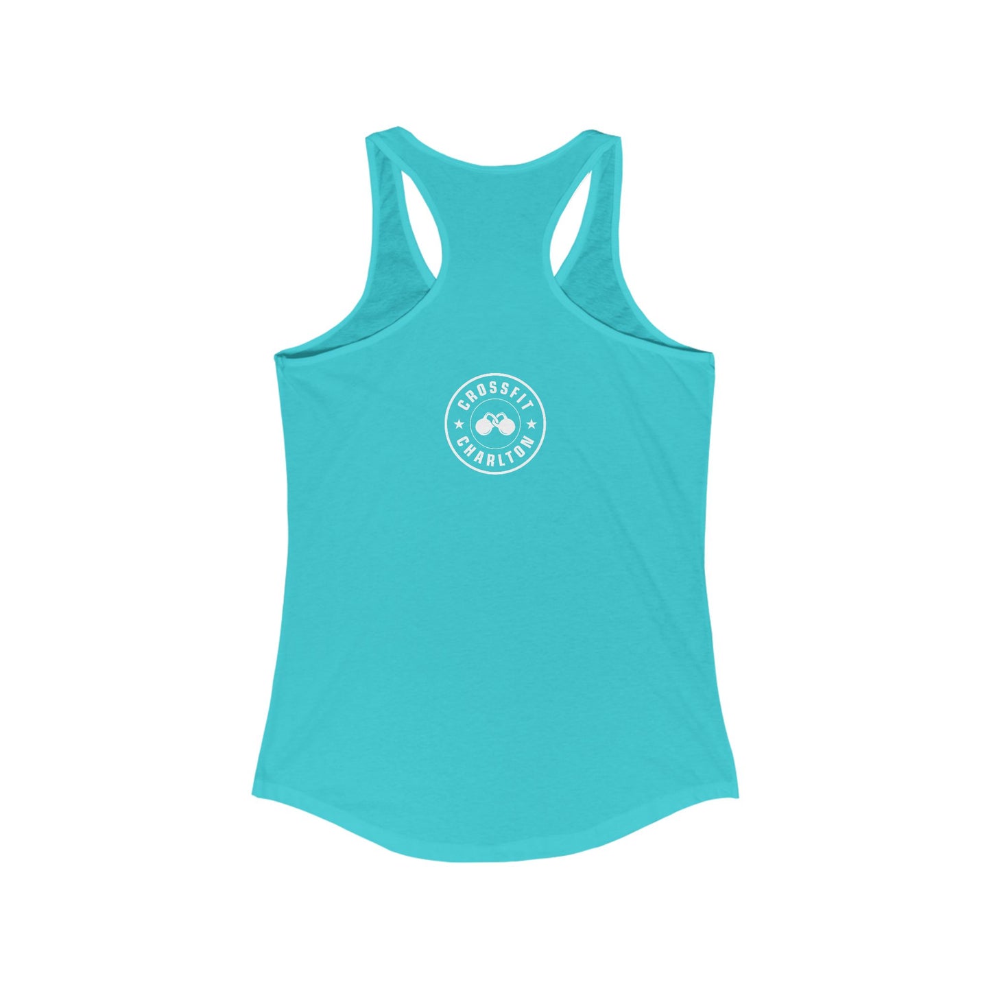Lift Heavy. Pet Roger. - Racerback Tank