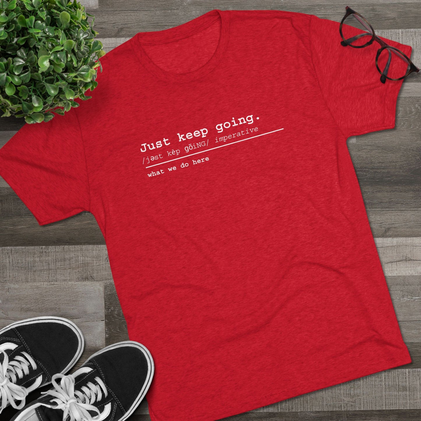 Definition - Unisex Tri-Blend Crew Tee