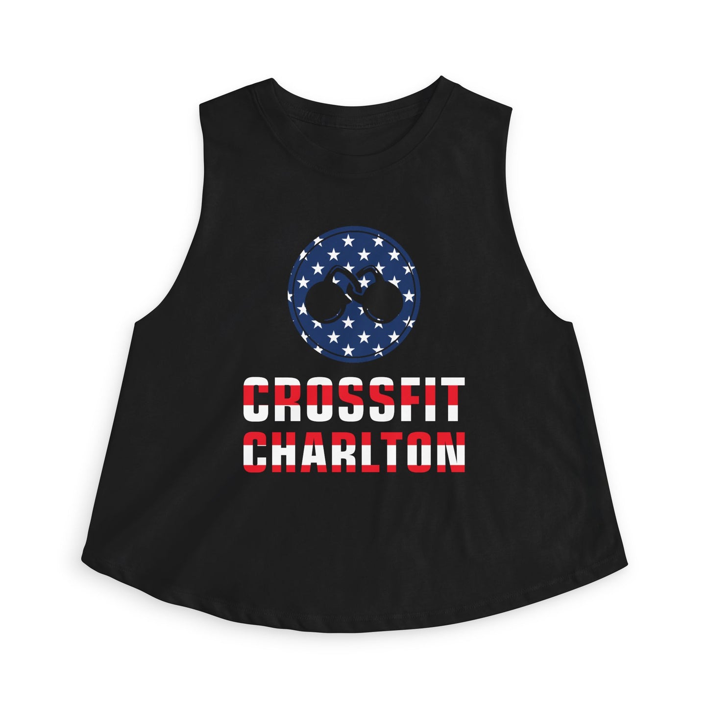 July 4th Flag Shirt - Women's Crop Top